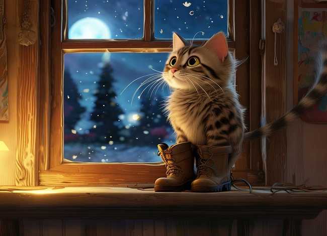 儿童睡前故事穿靴子的猫；睡前故事穿靴子的猫视频