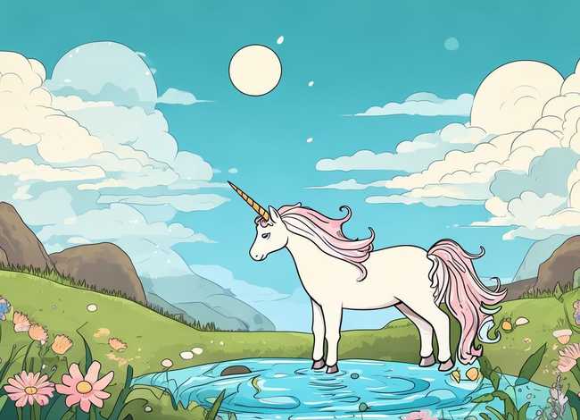 关于神话故事的画简单又漂亮、关于神话故事的画简单又漂亮图片