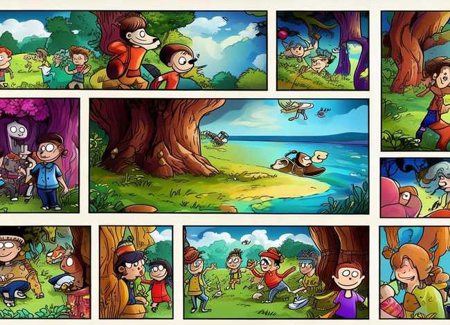 儿童连环画12张 - 儿童连环画12张怎么画