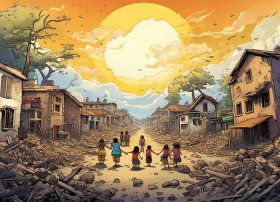 地震绘本故事（地震的绘本故事）