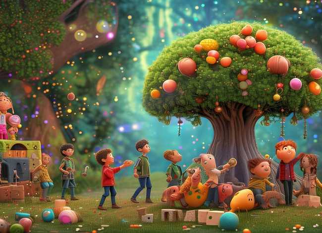 故事儿童画6-12岁 儿童故事画6-12岁