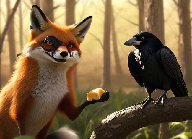 儿童睡前故事狐狸与乌鸦；故事大全 睡前故事狐狸和乌鸦