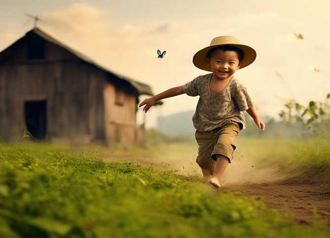 农村孩子的生活故事现在视频；农村小孩子的生活视频