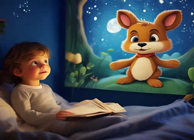 儿童故事小袋鼠的故事，小袋鼠的故事睡前故事