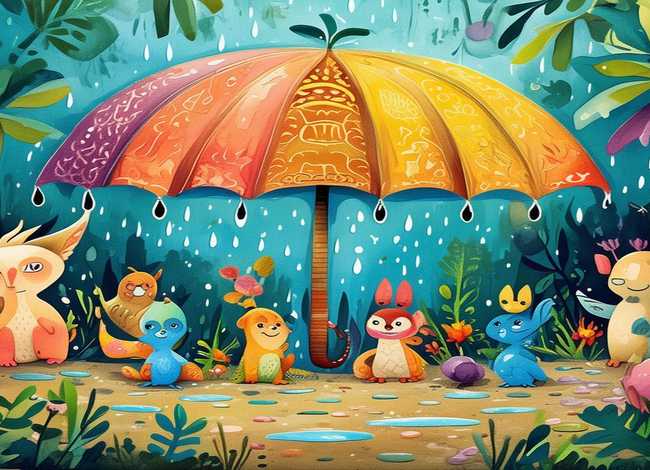 雨伞故事绘本、雨伞绘本故事推荐