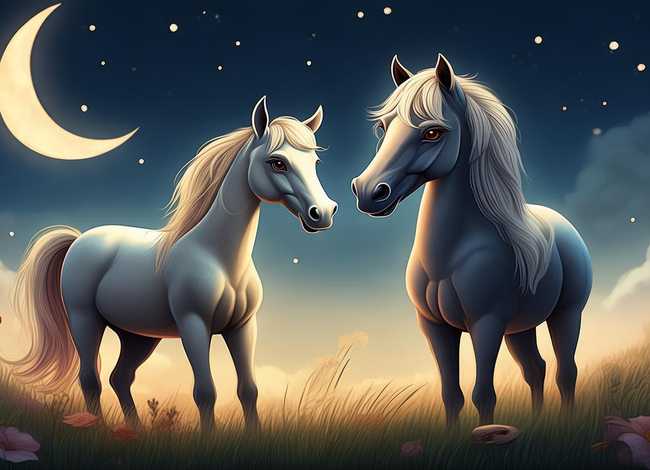 马的故事睡前故事；关于马的睡前小故事