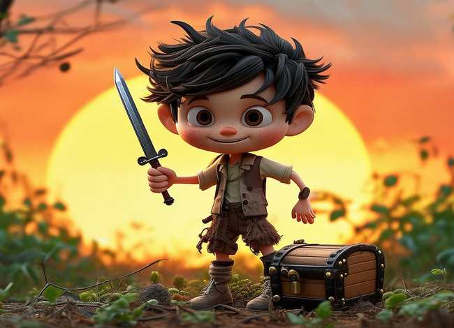 强盗小孩的图片 强盗小孩的图片卡通