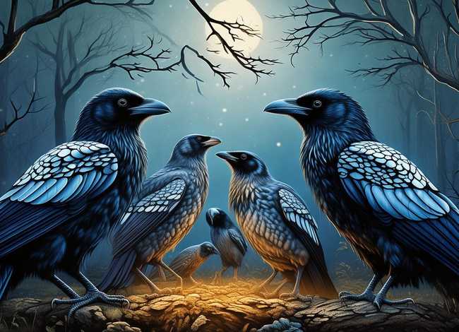 猫小帅故事七只乌鸦（猫小帅故事七只乌鸦图片）