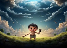 盘古开天地的神话故事儿童版、盘古开天地的神话故事幼儿版