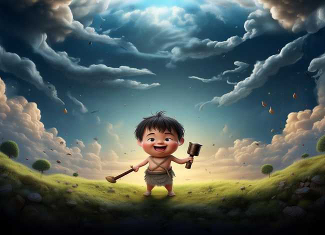 盘古开天地的神话故事儿童版、盘古开天地的神话故事幼儿版