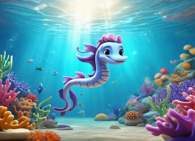 儿童动画海马故事（海马的动画片）