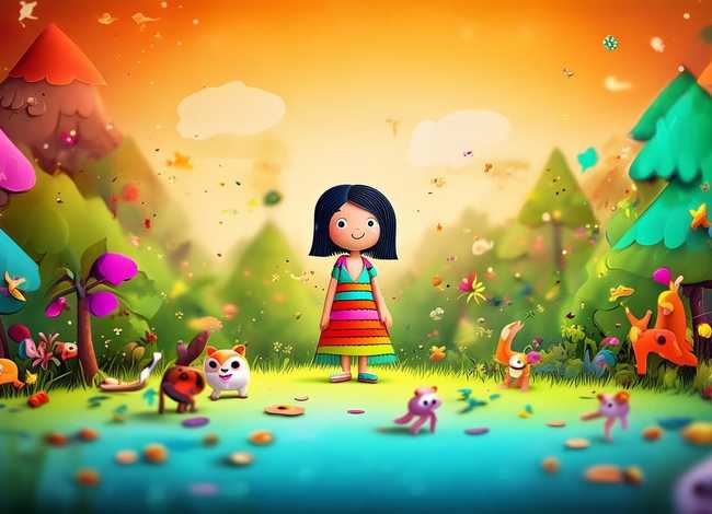 绘本故事儿童画，6张绘本故事画简单