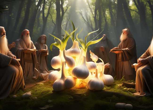 蒜的典故 - 大蒜由来的传说故事