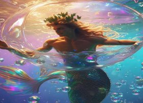 泡泡美人鱼公主动画片；播放泡泡美人鱼公主动画片