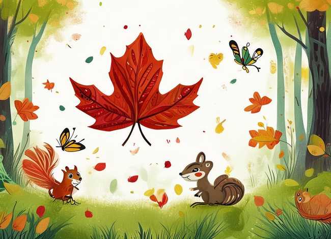 儿童故事一片树叶（幼儿故事一片树叶）