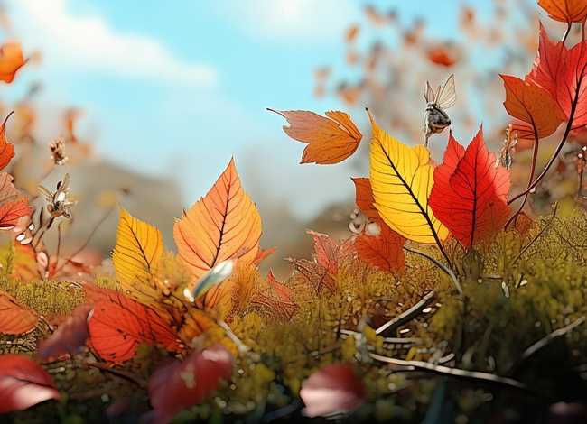 落叶的童话故事 落叶的童话简笔画