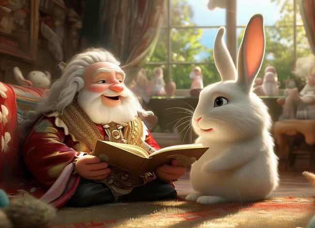 儿童睡前故事国王的兔子推荐理由，国王和小兔子的故事