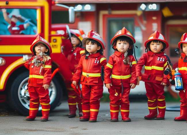 儿童故事3-6岁消防员（幼儿消防员故事绘本）