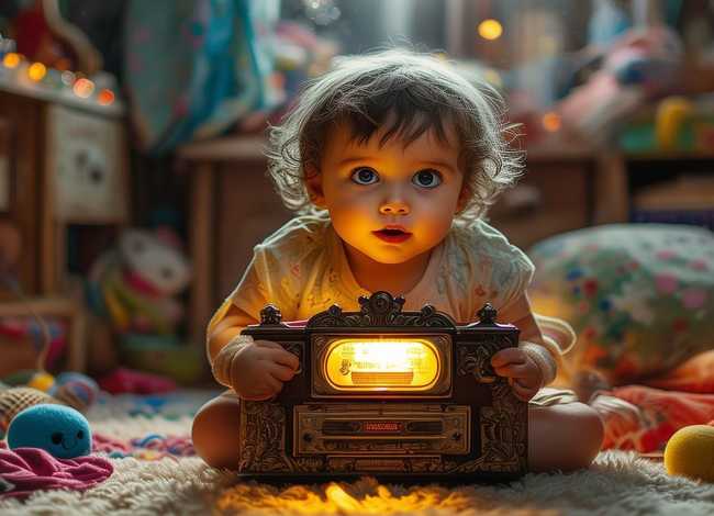 儿童收音机听故事，收音机的幼儿故事