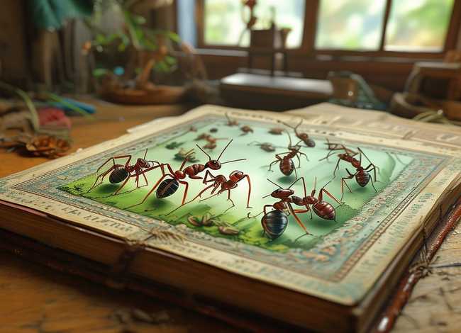 蚂蚁的故事书，蚂蚁的故事书籍