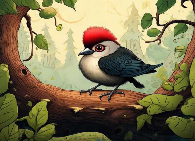 关于啄木鸟的儿童故事；关于啄木鸟的绘本故事