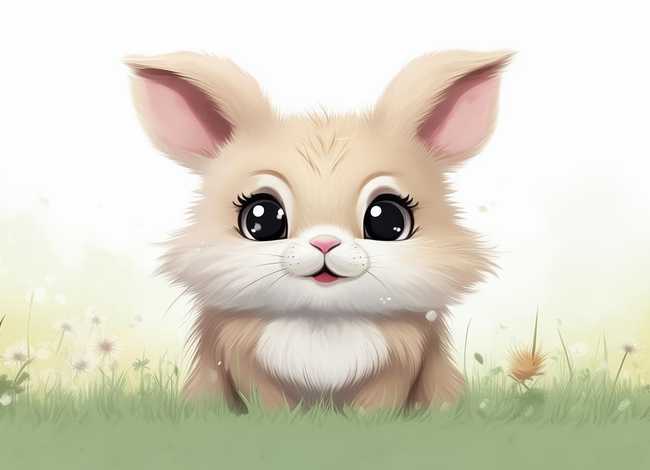 绘画小兔子简单又漂亮（绘画小兔子简单又漂亮图片）