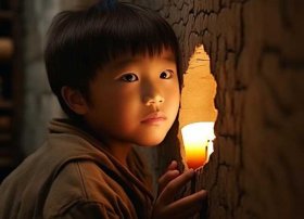 凿壁偷光儿童版、凿壁偷光儿童版在线阅读