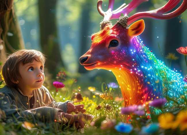 九色鹿儿童故事完整版；九色鹿的故事绘本