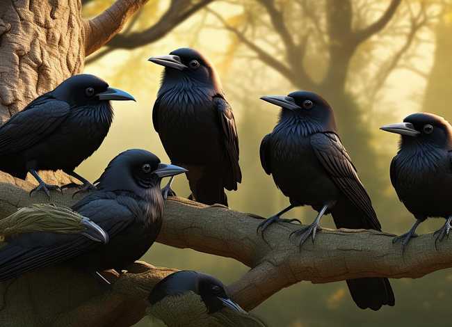 幼儿童话故事七只乌鸦，七只小乌鸦故事