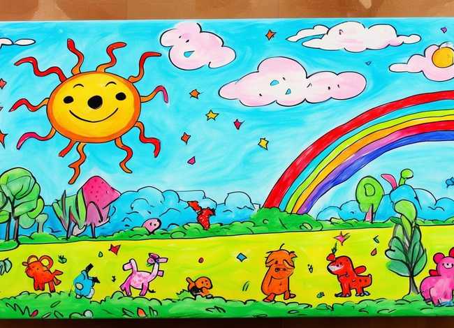 儿童想象画图片大全（儿童想象画图片大全简单）