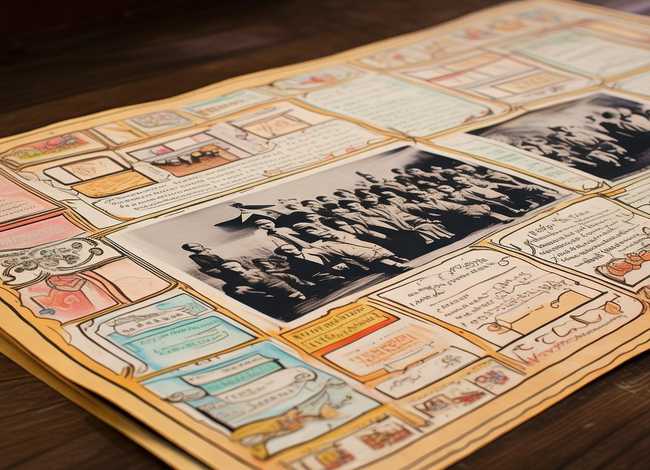 老照片的故事手抄报，老照片背后的故事手抄报