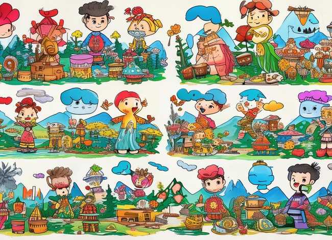 儿童故事拼音版图片 儿童故事带拼音图片
