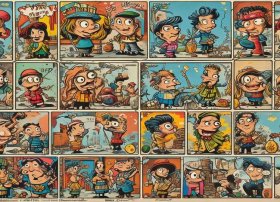 搞笑连环画漫画；搞笑连环画漫画大全