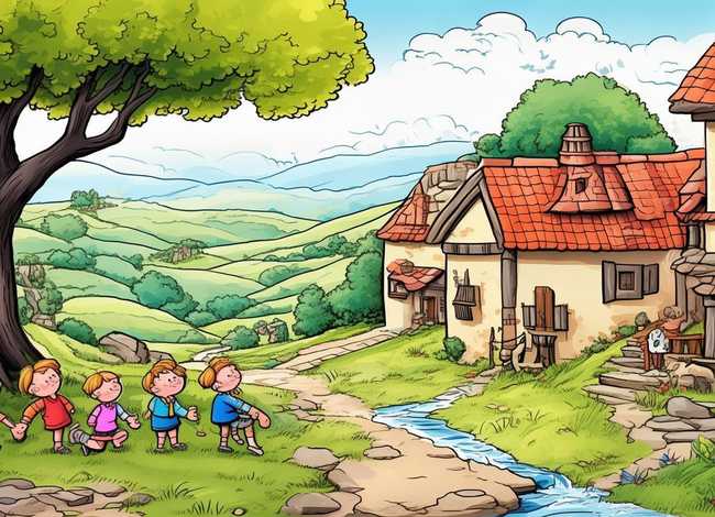 家乡的故事幼儿绘本 家乡的故事幼儿绘本图片