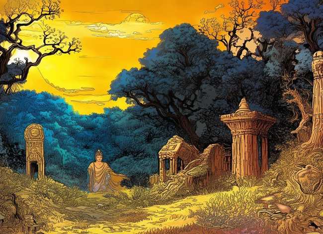 神话故事图画怎么画呀（神话故事图画怎么画呀简单）