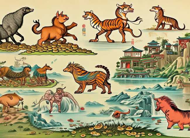 十二生肖故事图片（十二生肖故事图片和文字完整）