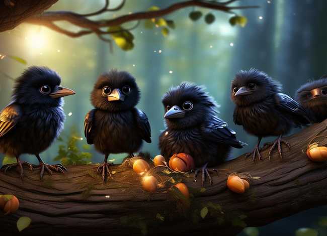 七只乌鸦幼儿故事，七只乌鸦幼儿故事视频