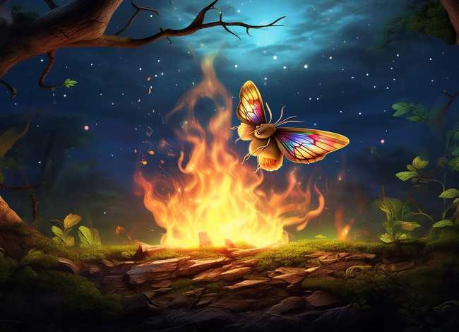 儿童故事绘本飞蛾扑火 - 飞蛾扑火故事在线听