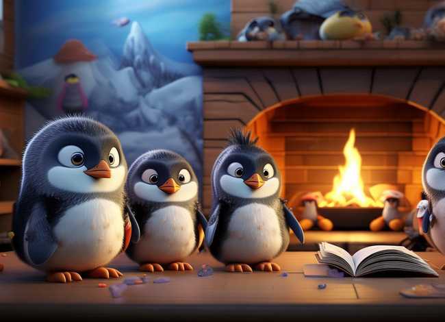 儿童故事3-6岁小企鹅；幼儿园小企鹅的故事