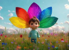 神奇的七色花幼儿故事 - 神奇的七色花幼儿故事简介