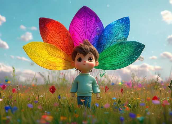 神奇的七色花幼儿故事 - 神奇的七色花幼儿故事简介