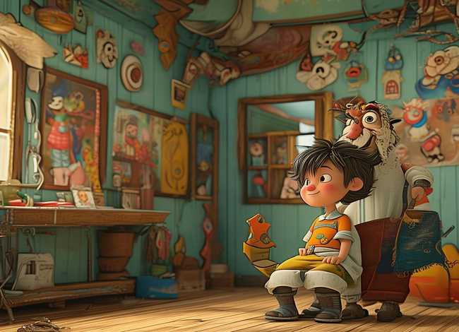 幼儿故事《理发店》、幼儿故事《理发店》内容简介