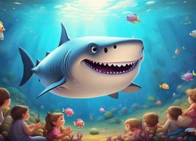 给小朋友讲大鲨鱼的故事（给小朋友讲大鲨鱼的故事作文）