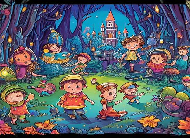 儿童故事连环画10页 - 少儿故事连环画