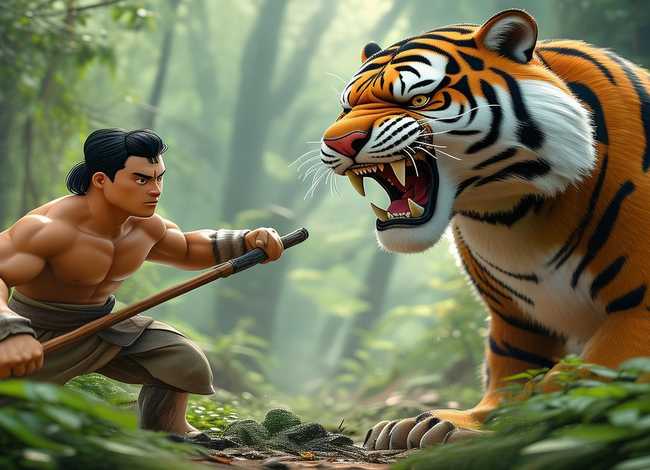 武松打虎故事儿童故事（少儿武松打虎故事）