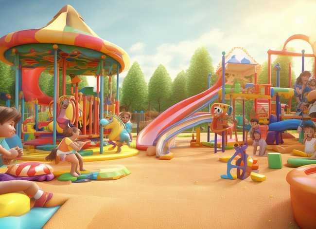 游乐场儿童乐园的故事 游乐场故事幼儿园