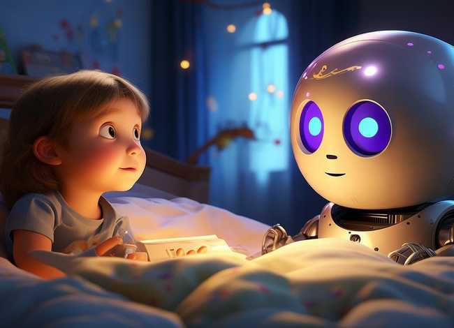 机器人的故事儿童版睡前故事（睡前故事机器人的故事mp3）
