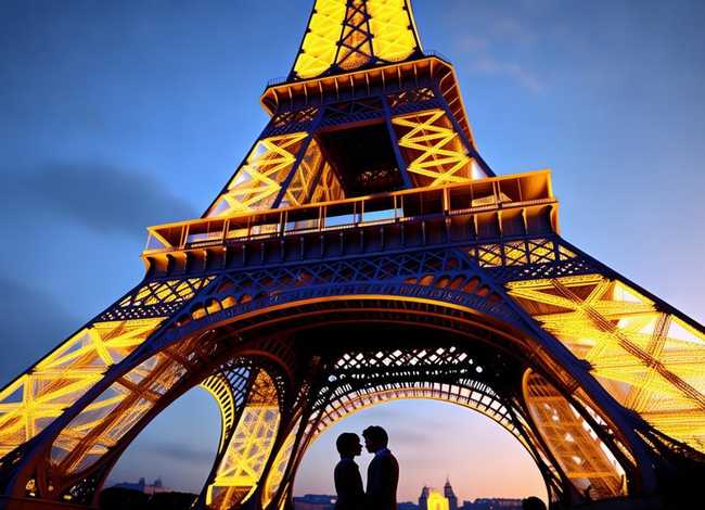埃菲尔铁塔的故事动画、埃菲尔铁塔的浪漫故事