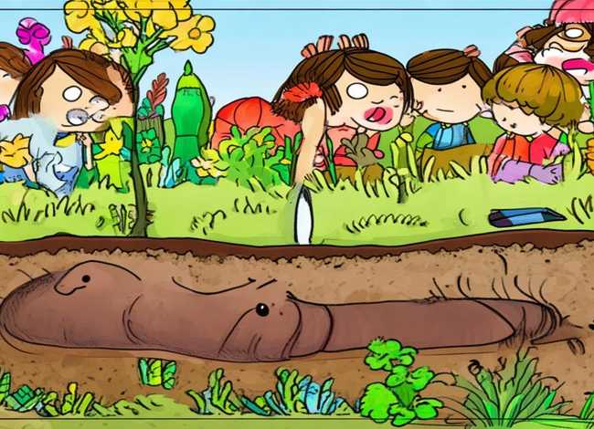 儿童绘本蚯蚓的故事 蚯蚓的故事绘本教案