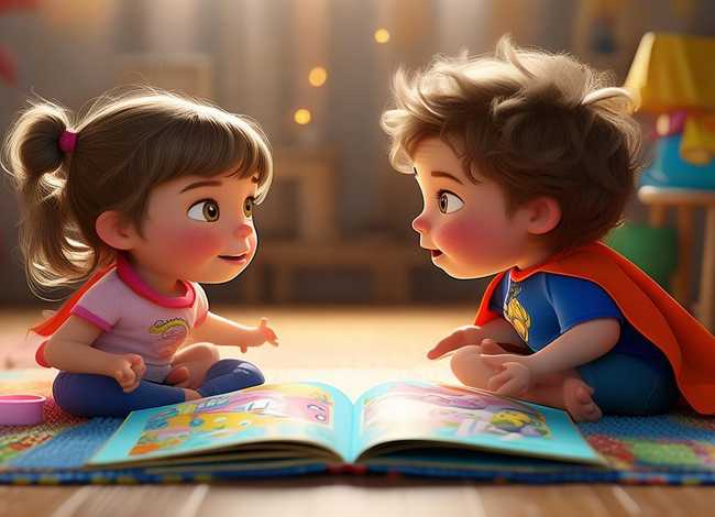 儿童对话故事绘本 - 对话的绘本故事